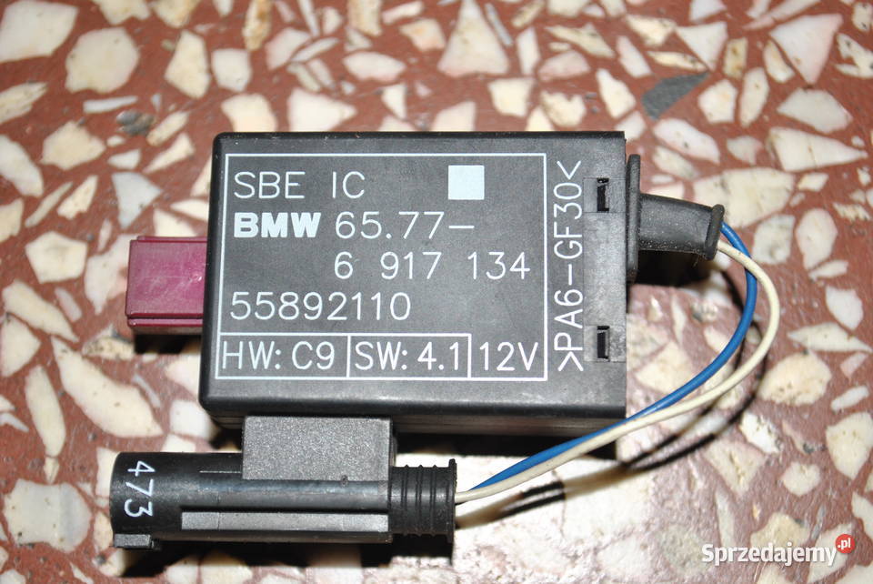 Sterowanik zajętości fotela kierowcy BMW E65 E66 Poręba