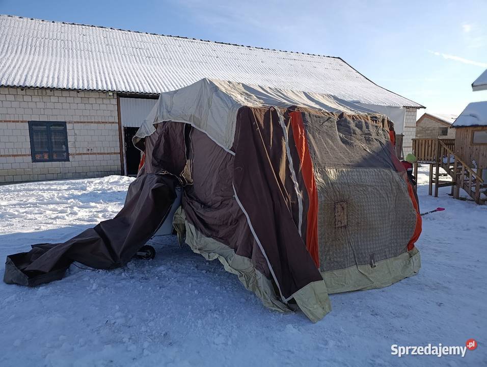 Przyczepa przyczepka namiotowa kempingowa Kempingowe małopolskie Suchy Grunt