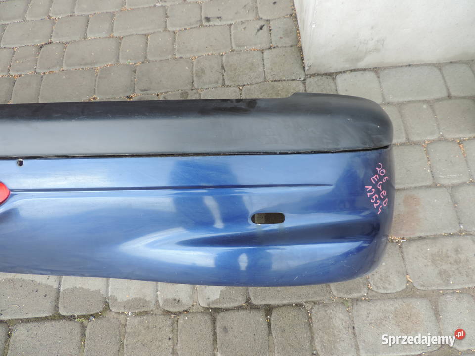 ZDERZAK TYLNY PEUGEOT 206 KOLOR EGED małopolskie Nowy Sącz sprzedam