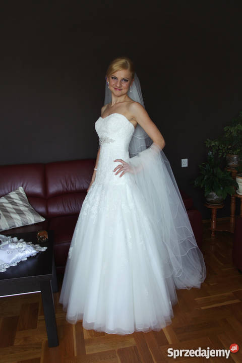 suknie famosa AM1210 Bella Sposa Kraków XS 34 małopolskie Dąbrowa Tarnowska