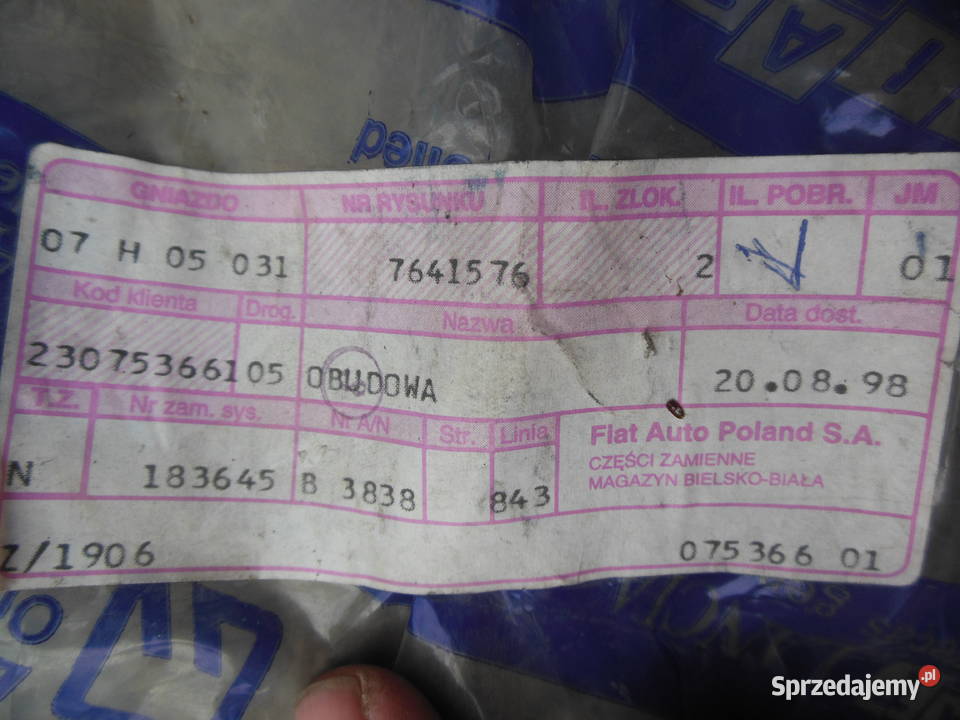 7641576 OBUDOWA NAGRZEWNICY UNO MONDO śląskie Kozy sprzedam