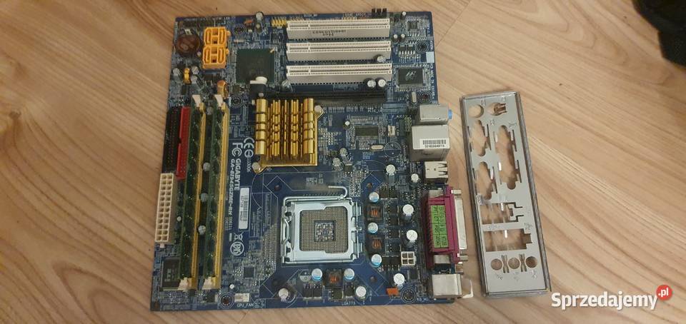 Płyta głowna Gigabyte GA8I945GZMERH DDR2 800  Płyty główne Warszawa