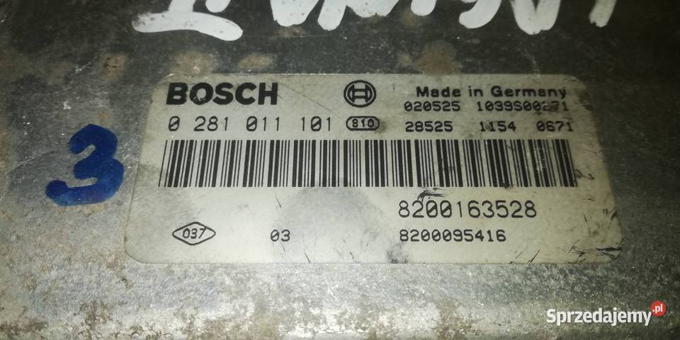 19dci komputer silnika 8200163538 Renault Laguna Piotrków Trybunalski sprzedam
