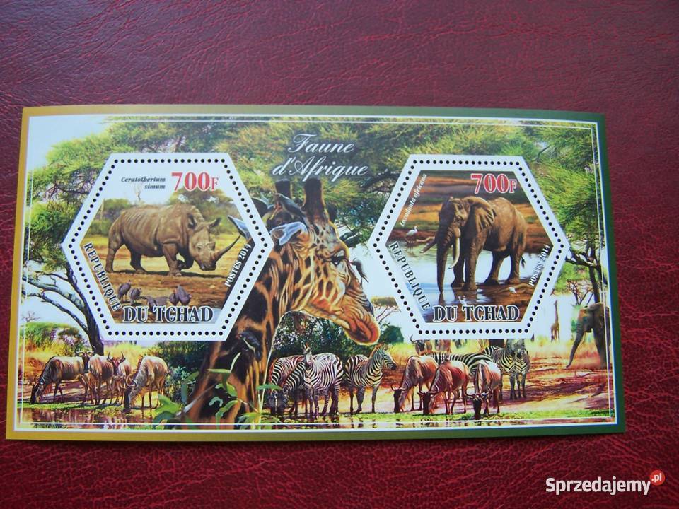 Czad 2014 MNH Fauna Dzikie Zwierzęta Afryki Kolekcje śląskie Tychy sprzedam