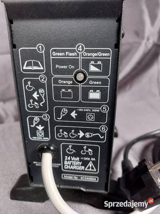 Ładowarka 24V 8A do wózka skutera elektrycznego Zawiercie
