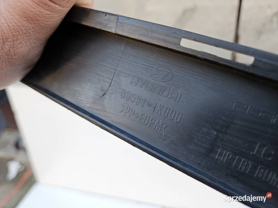 HYUNDAI IX20 SPOILER HOKEJ ZDERZAKA PRZÓD osobowe Międzychód