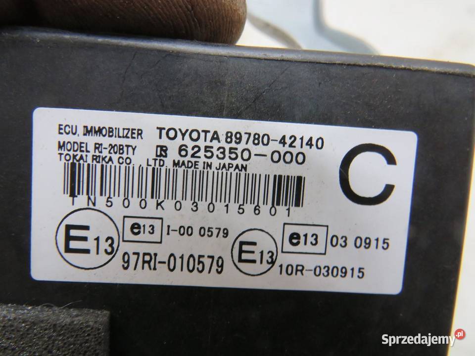 MODUŁ STEROWNIK RAV4 RAV4 III 8978042140