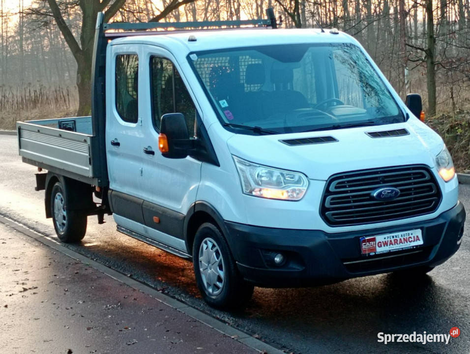 Ford Transit dokabrygadówka 7 osób klima elektryczne lusterka Chełm Śląski