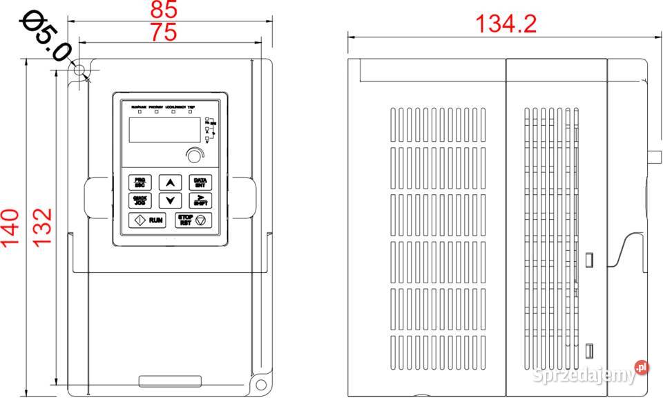 Falownik Skalarny 02kW 230V GD100R2GS2 1FAZOWY Solec Kujawski sprzedam