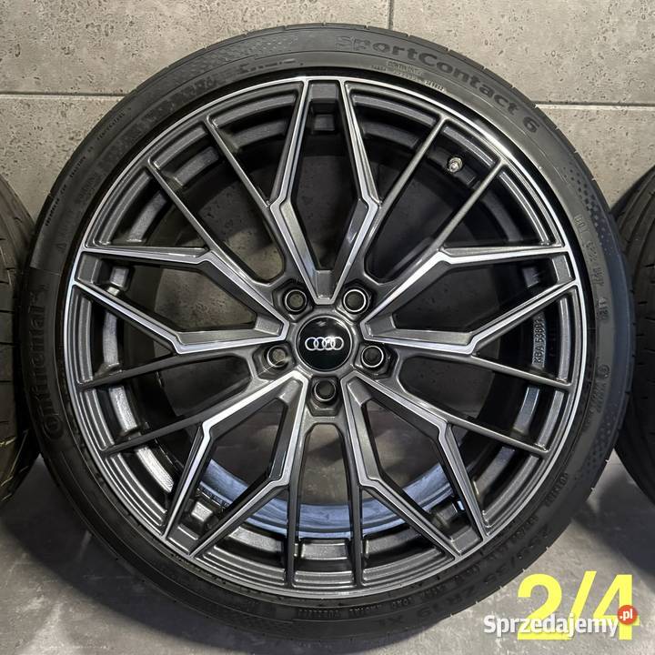 19 Audi A4 A5 A6 5x112 ET35 9J Continental felgi wielkopolskie Lubasz