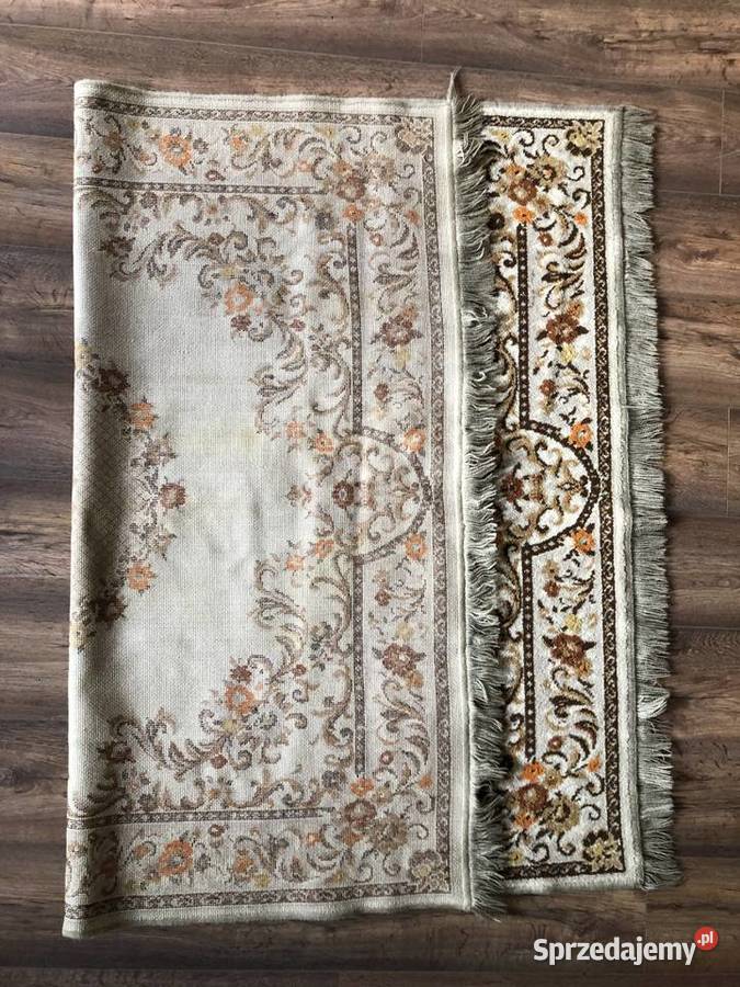 Duży gobelin a może mały dywan PRL lata 7080 Kraków