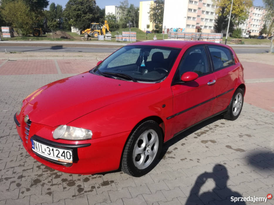 Alfa Romeo 147 19 jtd Skóry BOSE 5 drzwi Okazja Zarejestrowany w Polsce Łódź