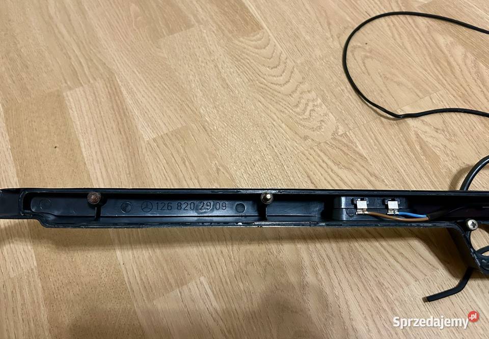 Blenda listwa Mercedes W126 S klasa oświetlenia osobowe Warszawa sprzedam