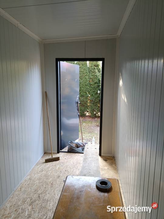 Sklepik budka kiosk chłodnia do zabudowy pawilon Halinów