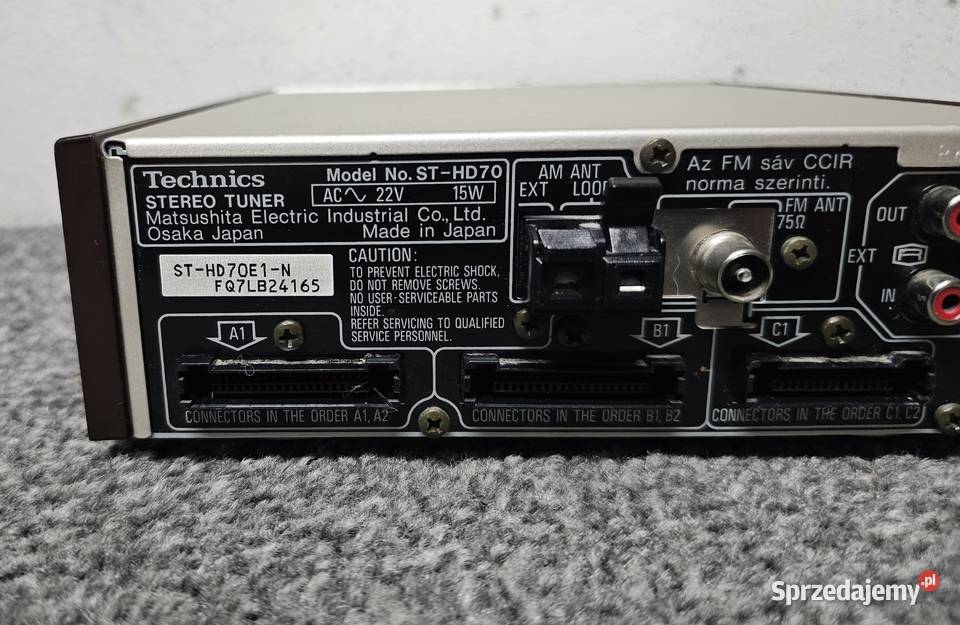 Technics tuner radiowy STHD70 RDS wysyłka Kraków sprzedam