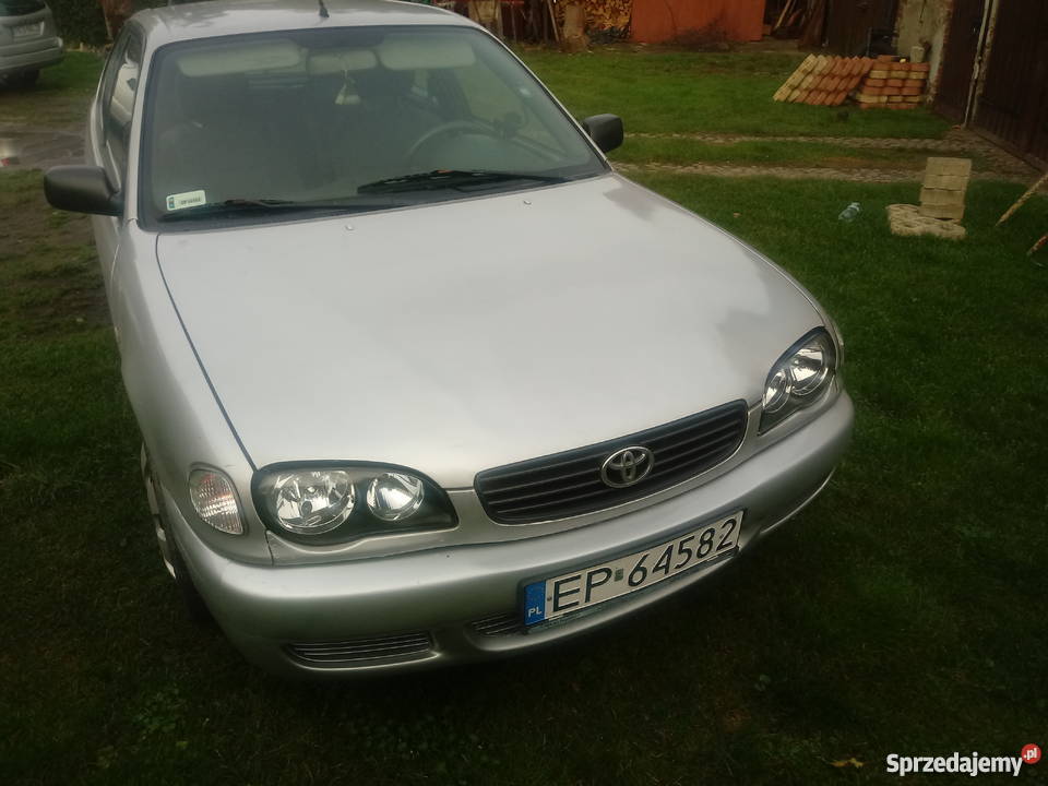 Toyota Corolla E11 19D okazja Sprzedam ZAMIENIĘ srebrny Leszno sprzedam