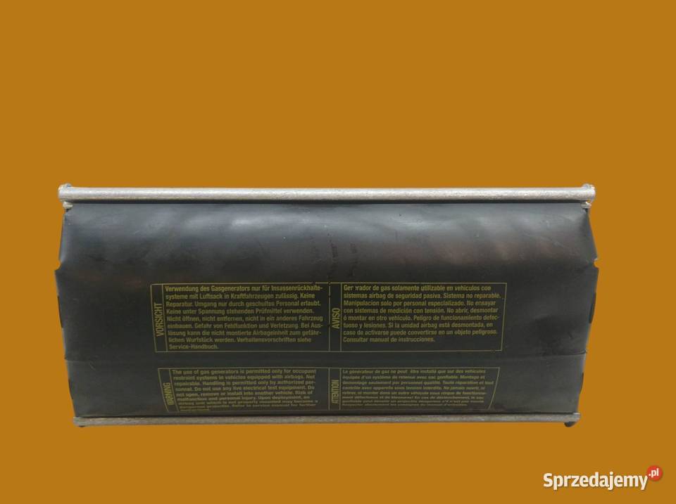 PODUSZKA POWIETRZNA AIRBAG PRAWA PASAŻERA DESKI osobowe