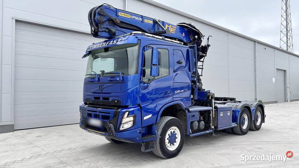 Volvo FMX 540 6x6 HDS Palfinger Epsilon S300L98 tempomat Kraków
