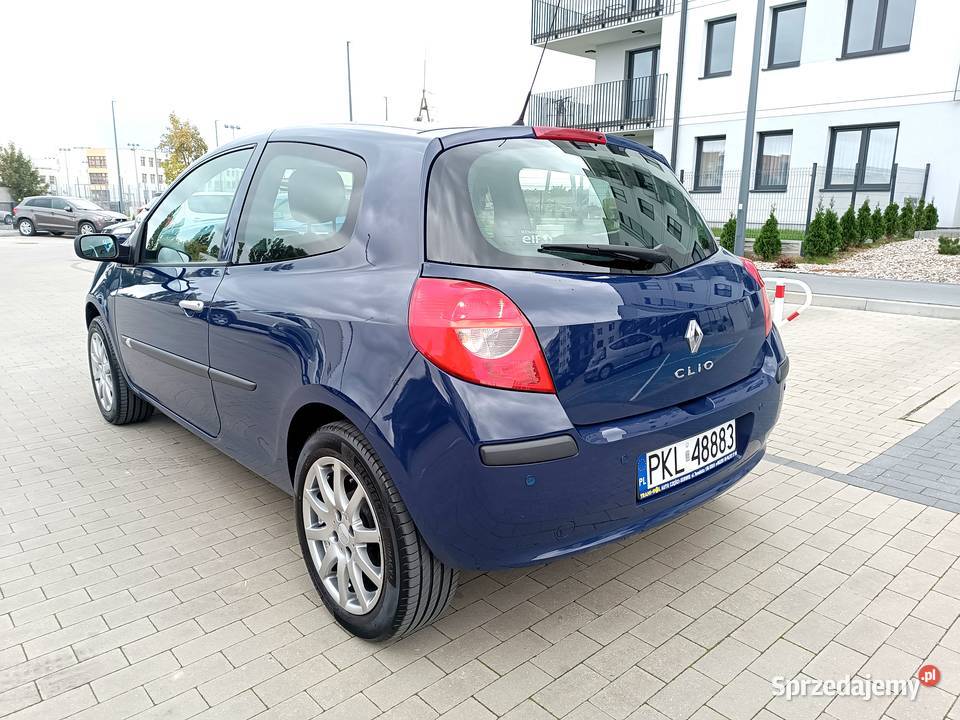 Renault Clio 12 klima 2008r kurtyny powietrzne Brześć Kujawski