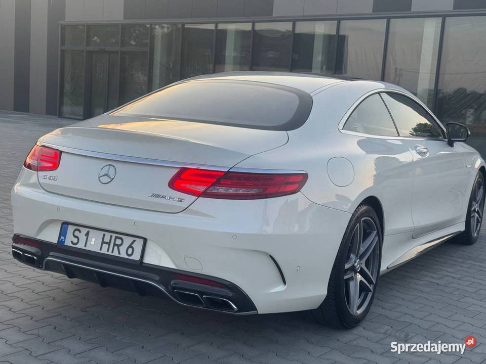 MercedesBenz Klasa S 63 AMG 2015 Automat 2 drzwi wielofunkcyjna kierownica Klasa S Kraków sprzedam