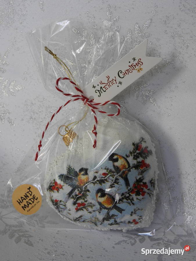 Bombka handmade prezent swięta BN śląskie