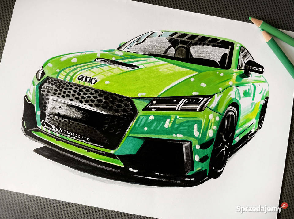 rysunek samochodu motoryzacja na Kraków