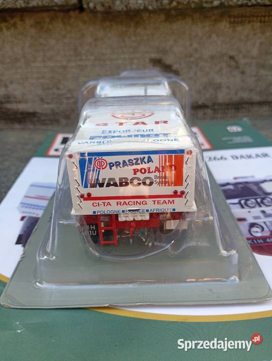 STAR 266 ParyżDakar model Deagostini 143 Kultowe Modelarstwo mazowieckie Warszawa