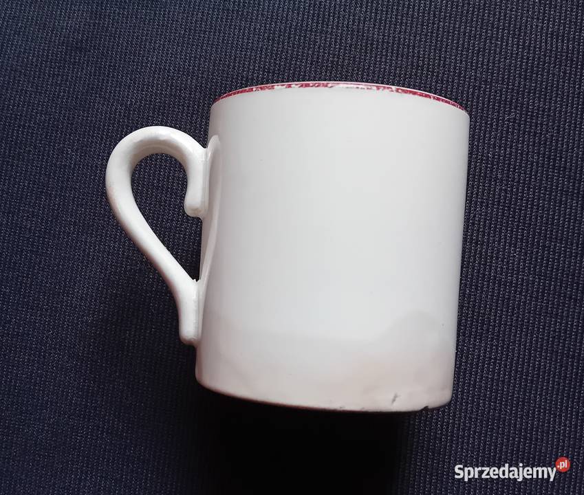 Fajansowy kubek dzieci dekoracja bajkowa Koźminek