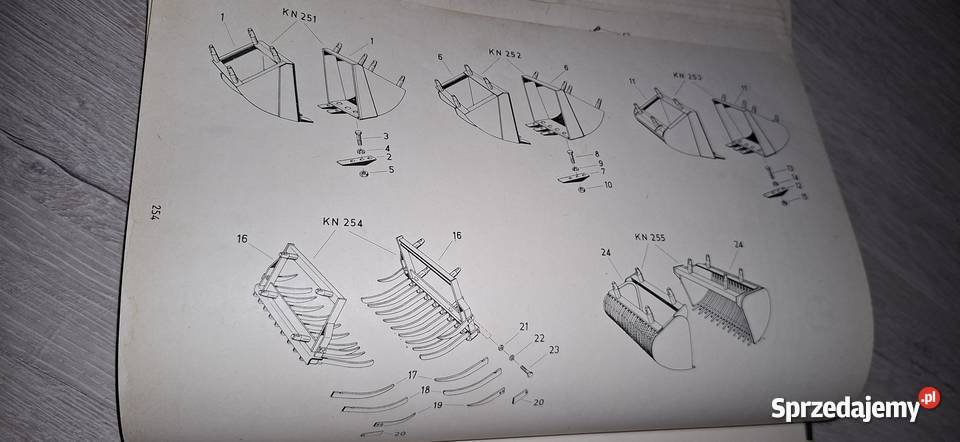 Katalog Części T1742 VEB WeimarWerk 1978 Unikat Leszno