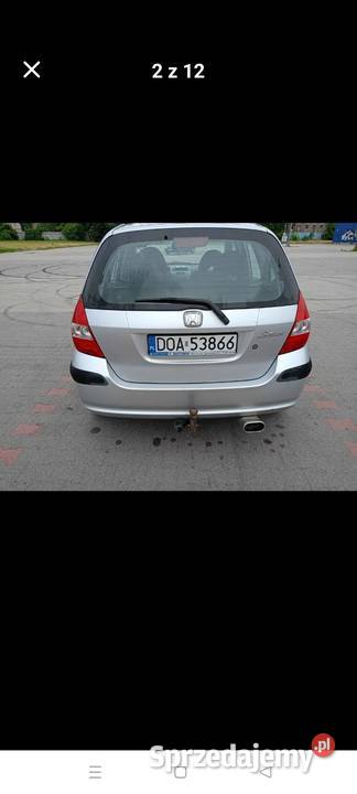 Honda jazz zamiana dolnośląskie Gaj Oławski