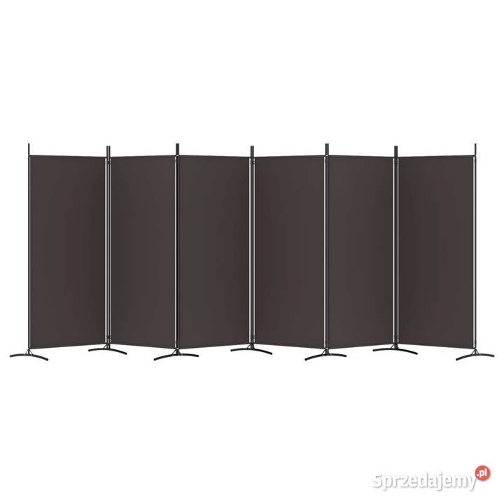 vidaXL Parawan 6panelowy brązowy 520x180 Warszawa