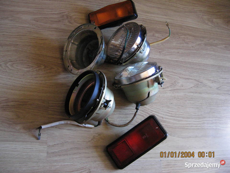Fiat 125p FSO Lampy lampa Wesem garnek POLMO Przemyśl