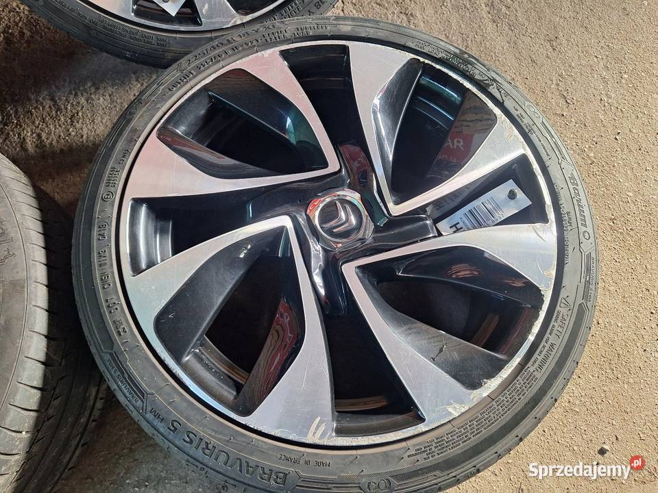 Alufelgi 4x108 18 ET27 Citroen C4 DS5 DS6 Średnica 18" kujawsko-pomorskie