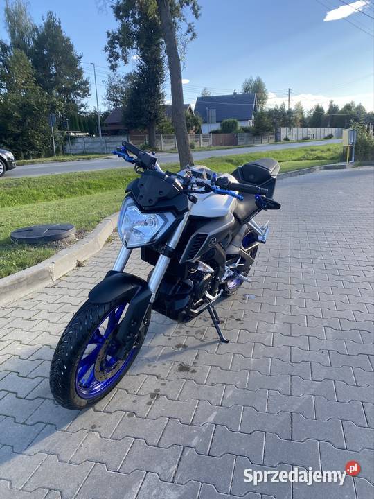 Yamaha MT125 Akrapovic mat śląskie Pilica sprzedam