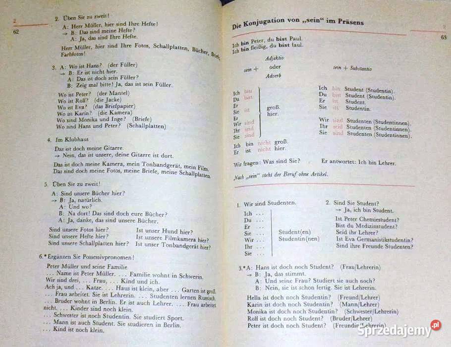 Deutsch ein lehrbuch fur Auslander H Dieling K Chełm