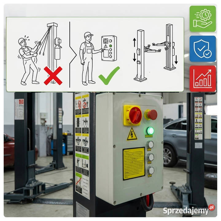 Podnośnik Dwukolumnowy Samochodowy Automatyczny Katowice
