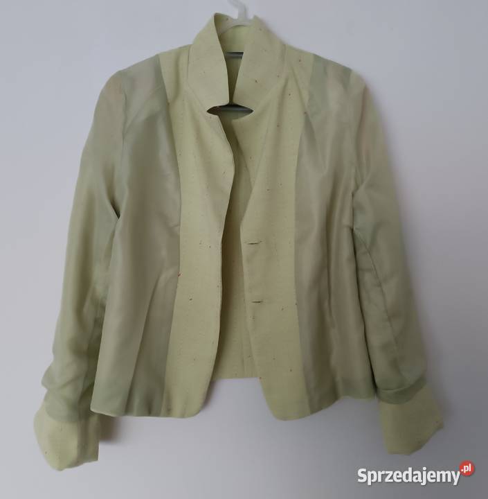 Klasyczny damski garnitur limonkowo miętowy Inny wzór Radzyń Podlaski