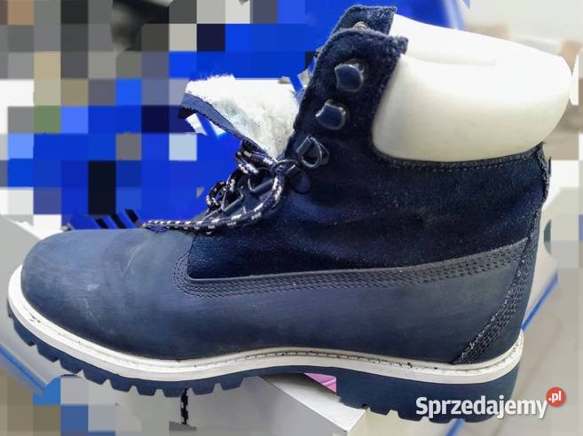 Cropp TraperyTimberki kostkę Granatowy 40 Sosnowiec