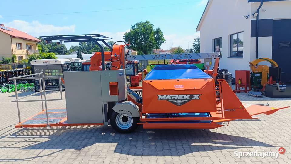 Kombajn połówkowy DomWid MAREK X porzeczki lubelskie Wola Różaniecka