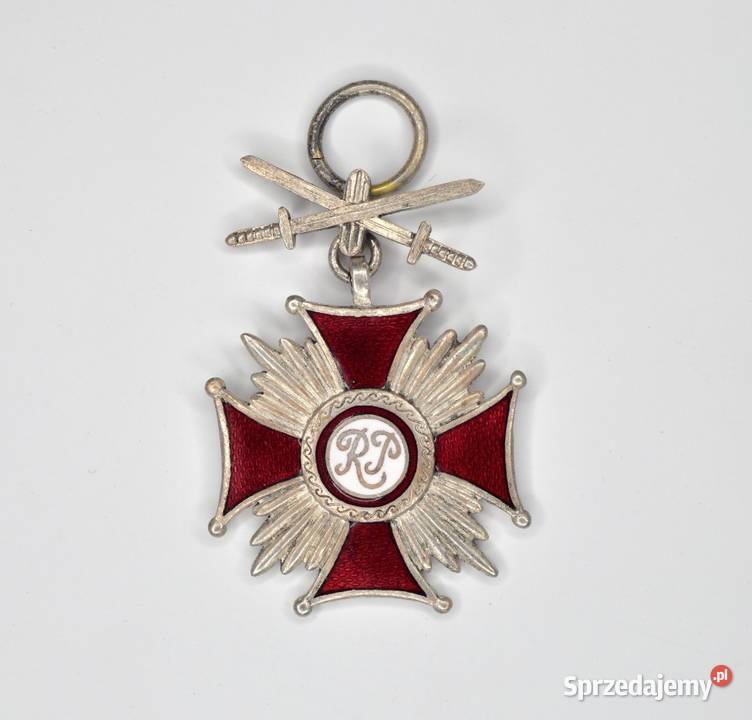 Srebrny Krzyż Zasługi RP Militaria kujawsko-pomorskie Włocławek