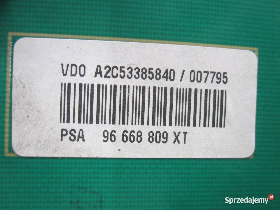 CITROEN DS3 12r licznik zegary ANGLIK 96668809XT osobowe Liczniki i zegary świętokrzyskie Kielce