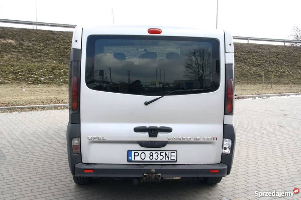 Opel Vivaro oryginalny 9 osobowy klimatyzacja kujawsko-pomorskie Toruń