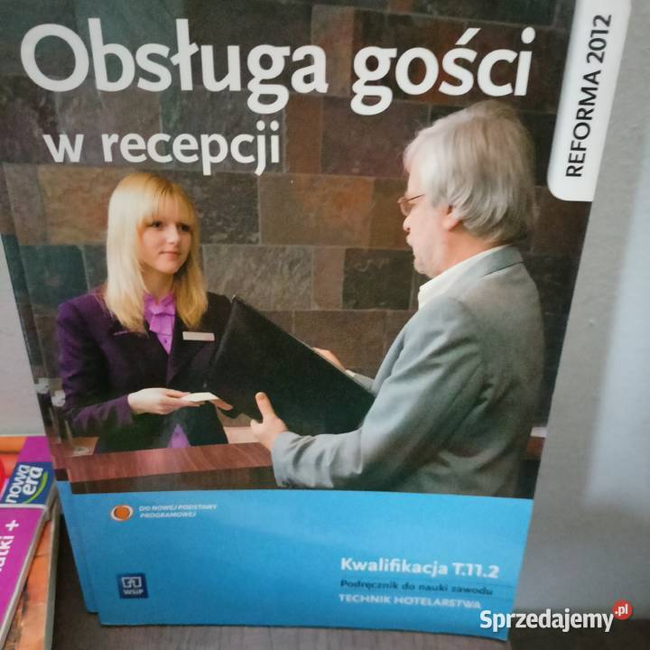 Obsługa gości w recepcji WSiP podręczniki mazowieckie Warszawa