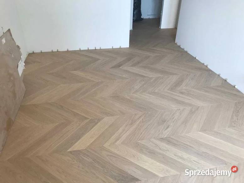 Jodełka francuska dębowa 14x120x600 Select Raw