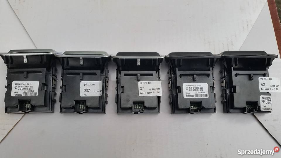 Mercedes przycisk ręcznego włącznik panel S W222 Oświęcim