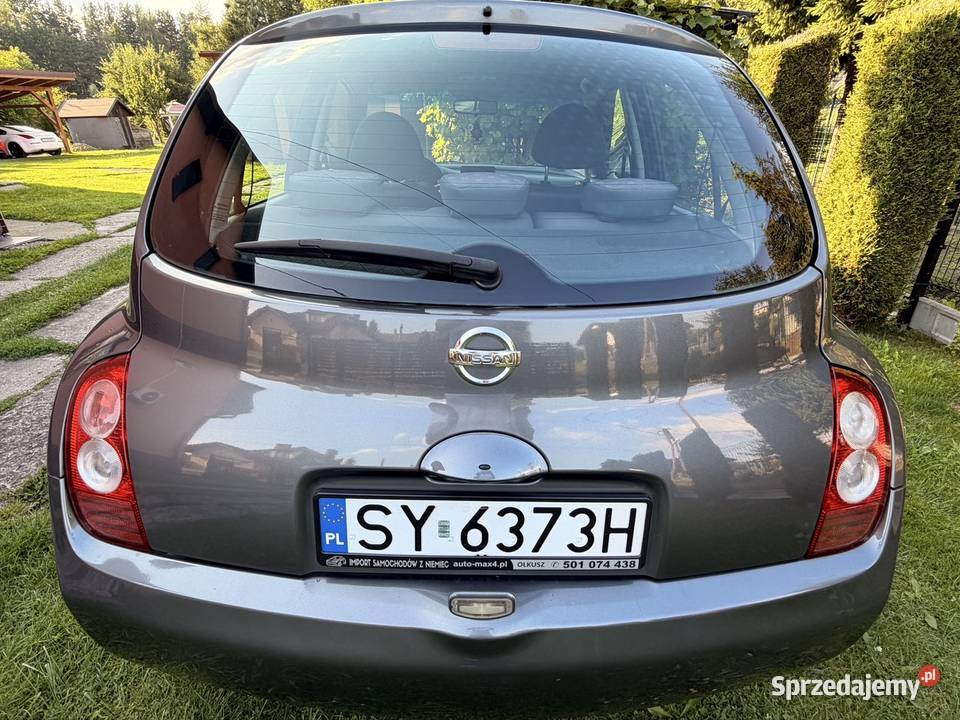 Nissan Micra K12 bogata wersja Sprowadzony manualna Mnich sprzedam