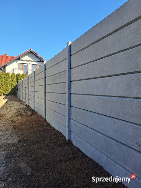 Ogrodzenia betonowe Legnica