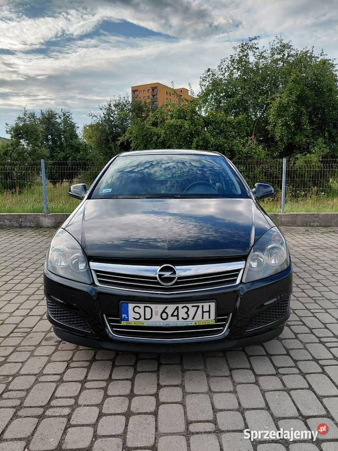 OKAZJA Opel Astra H III CZARNY 16 benzyna śląskie