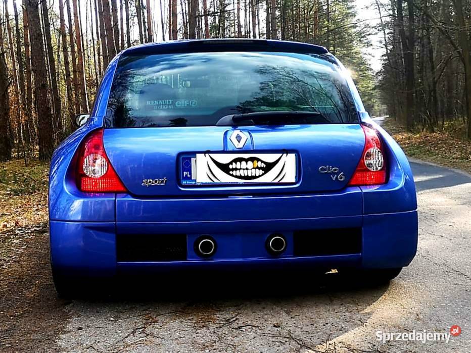Renault Clio Williams Sport 30i V6 przedlift nieuszkodzony podlaskie Wasilków