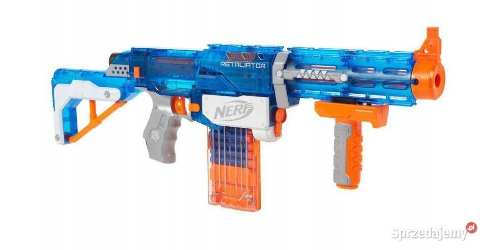 NERF ELITE MODULUS RETALIATOR SONIC ICE KARABIN 9m+ łódzkie sprzedam